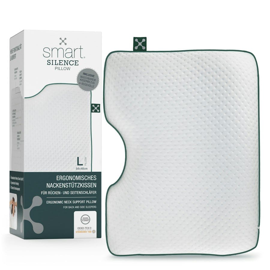 smart SILENCE Kissen freisteller white pillow package