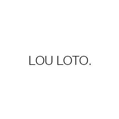 LOU LOTO. Logo weißer Hintergrund